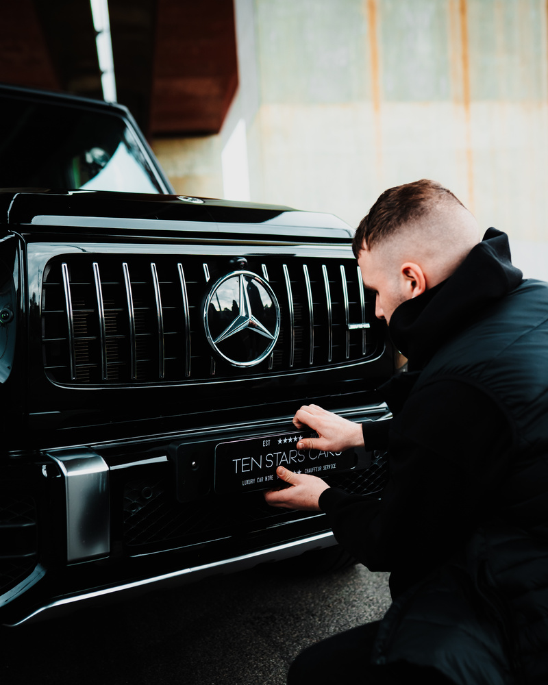 Luxury car detail
